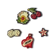 Crocs™ Jibbitz Old School Tattoo 5 Pack 