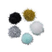 Crocs™ Jibbitz Tinsel Pom 5 Pack 