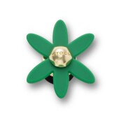 Crocs™ Jibbitz Retro Green Spinner Flower 