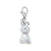 Crocs™ Jibbitz Silver Bunny Charm 