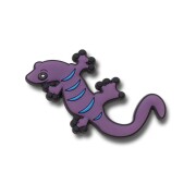 Crocs™ Jibbitz Uv Changing Purple Lizard 
