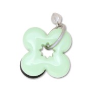 Crocs™ Jibbitz Green Meta Flower Dangle 
