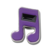 Crocs™ Jibbitz Purple Music Note 