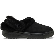 Crocs™ Classic Unfurgettable Sueded Clog Black