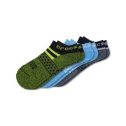 Crocs™  KID LOW BOY POOL PARTY 3 PACK SOCKS Blue / Green