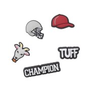 Crocs™ Jibbitz Champion Sandal Backer 5-Pack 