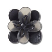 Crocs™ Jibbitz Blooming Black Flower 1 