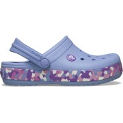 Crocs™ Crocband Glow Confetti Band Clog Kid's Blue Haze/Multi