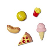 Crocs™ Jibbitz Mini 3D Food 5 Pack 