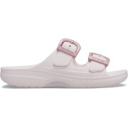 Crocs™ Saturday Enamel Buckle Sandal Women's Bubble Ice