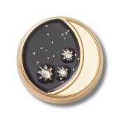 Crocs™ Jibbitz Gold Crescent Moon 