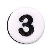 Crocs™ Jibbitz Number Three Tiny Friendship 