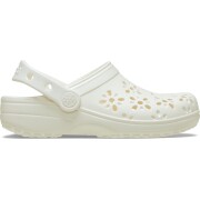 Crocs™ Classic Floral Cut Out Clog Kids' Chalk