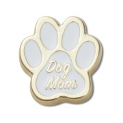 Crocs™ Jibbitz Gold Dog Mom Paw 