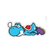 Crocs™ Crocs Jibbitz Blue Yoshi Full Body 198445377358 