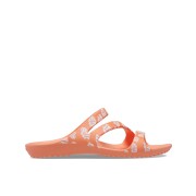 Crocs™ Kadee II Graphic Sandal Papaya/Multi