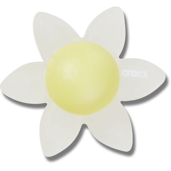 Crocs™ Jibbitz Iridescent Flower With Yellow 