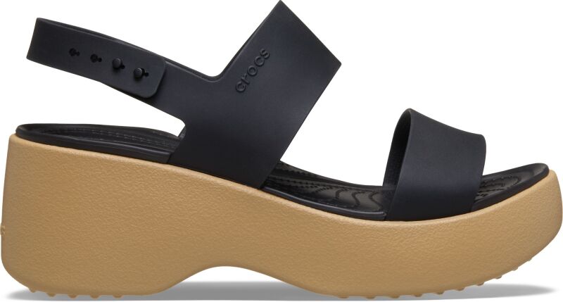 Crocs™ Brooklyn Sky Sandal Black/Cashew