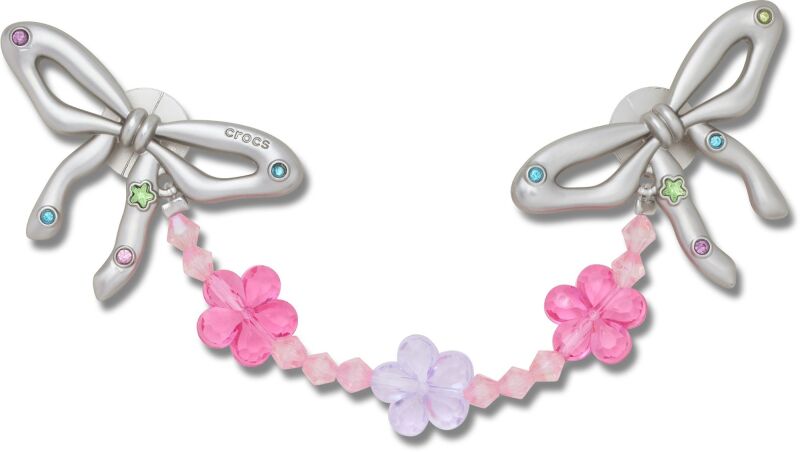 Crocs™ Jibbitz Silver Meta Flower Chain 