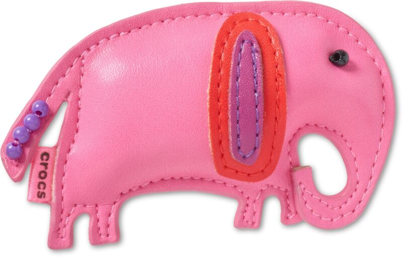 Crocs™ Jibbitz Faux Leather Elephant 